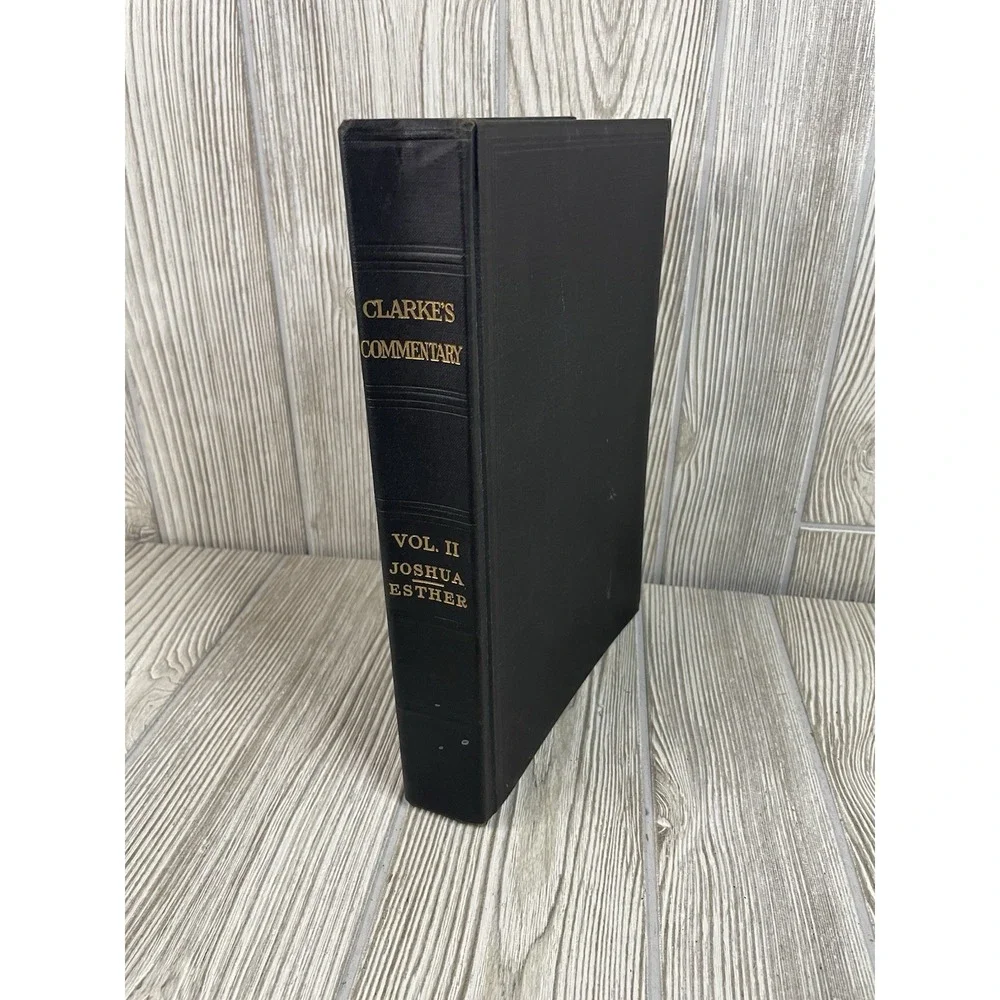 Vintage Clarke's Commentary Volume II Joshua Esther Hardcover